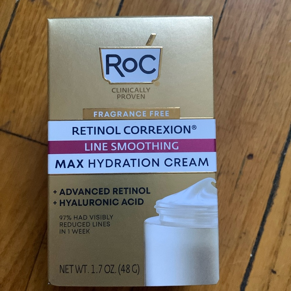 🩵🆕🩵 ROC SKINCARE Max hydration cream retinol correction & line smoothing